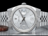 Rolex Datejust Jubilee Crownclasp Silver Wave Factory Diamonds Dial 116234 